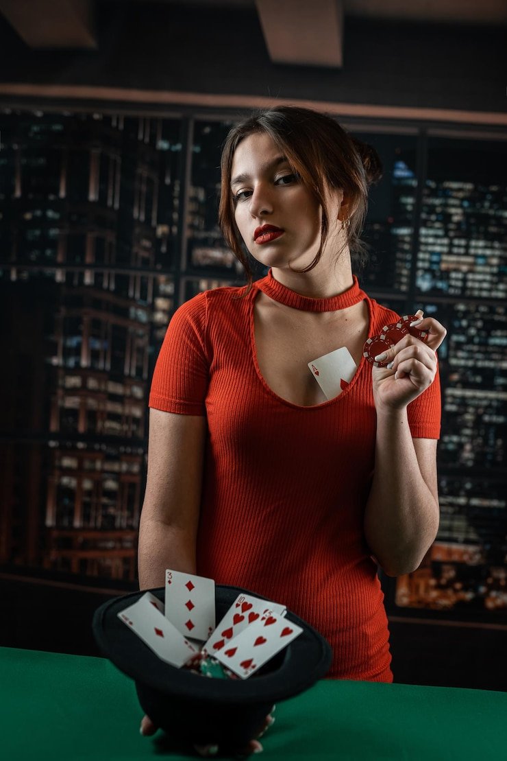Antarmuka permainan Dragon Tiger di winbet login menampilkan kartu dealer dan statistik putaran